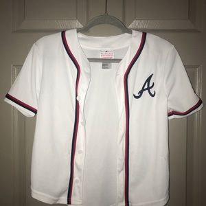 Atlanta Braves Button Up Jersey